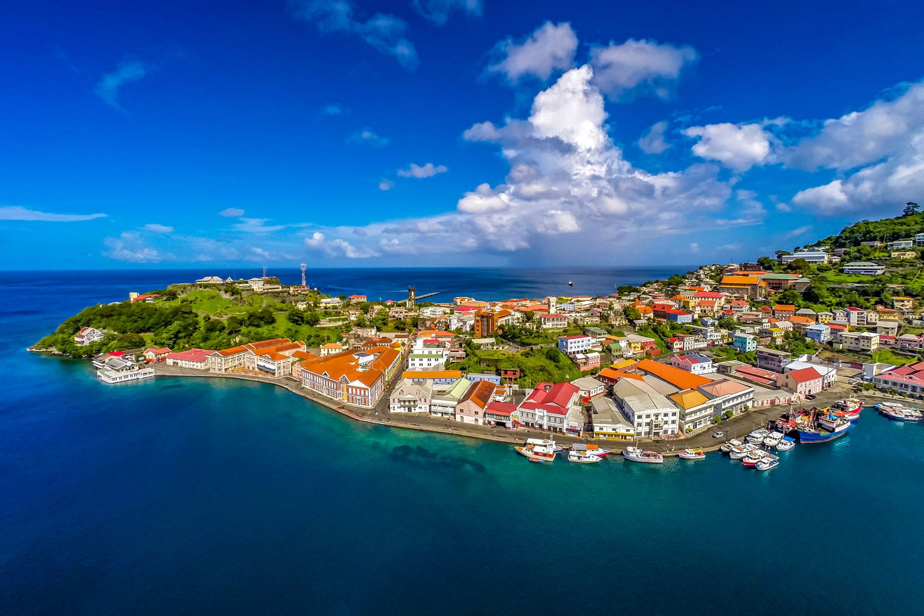 1-aerial-viewSaint-George-Grenada