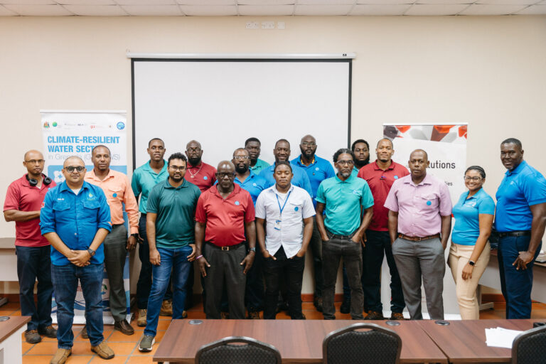 NAWASA team alongside GIZ representative NAWASA team alongside GIZ representative